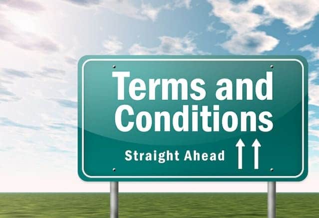 Three Tips for Setting Your Service Terms and Conditions